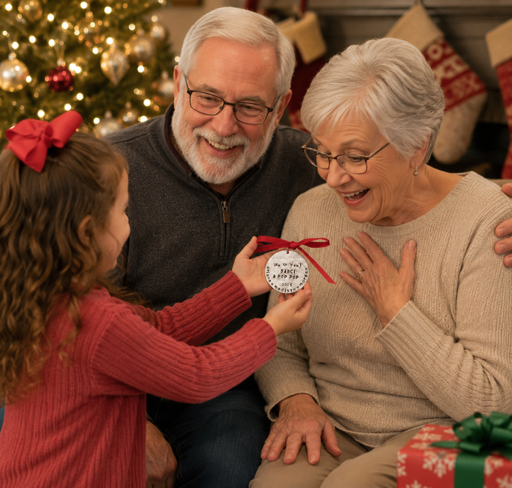 Personalized Grandparents Ornament