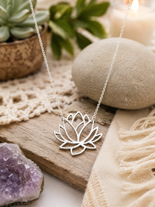 LOTUS Flower Necklace