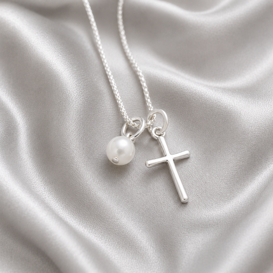 Simple and Sweet Cross Necklace