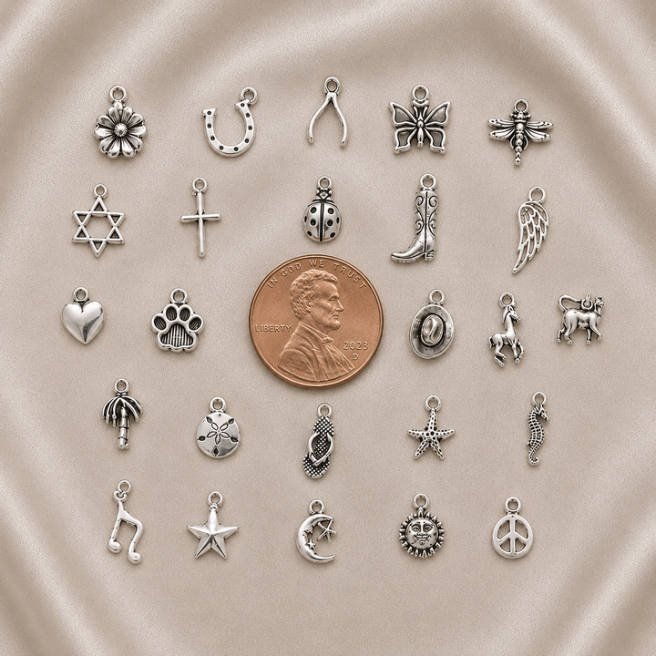 Mini Charms in Sterling Silver