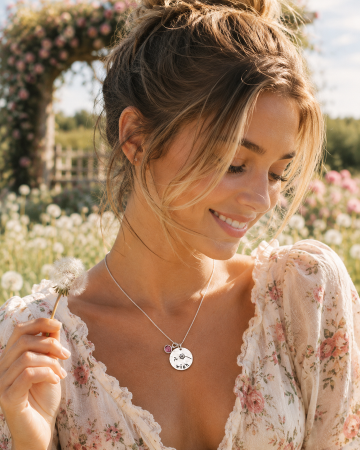 Make a WISH Dandelion Necklace