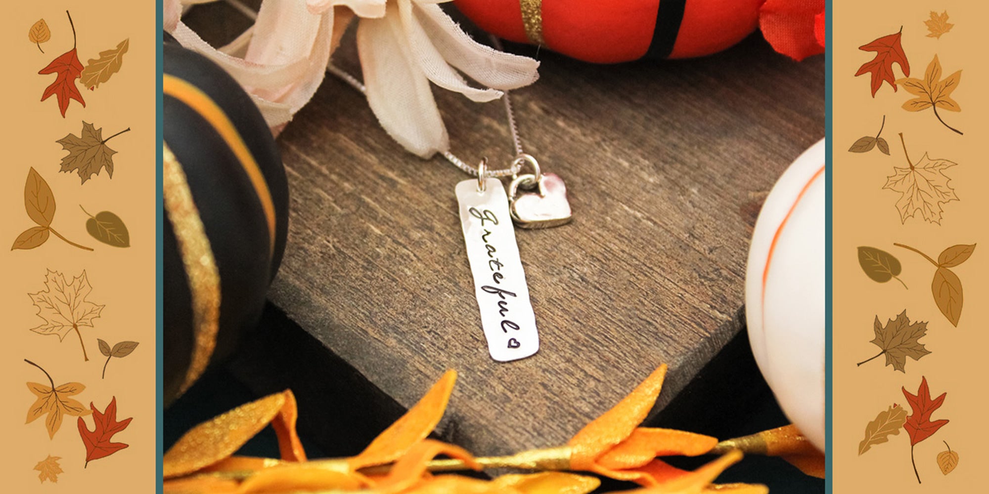 Autumn inspired jewelry