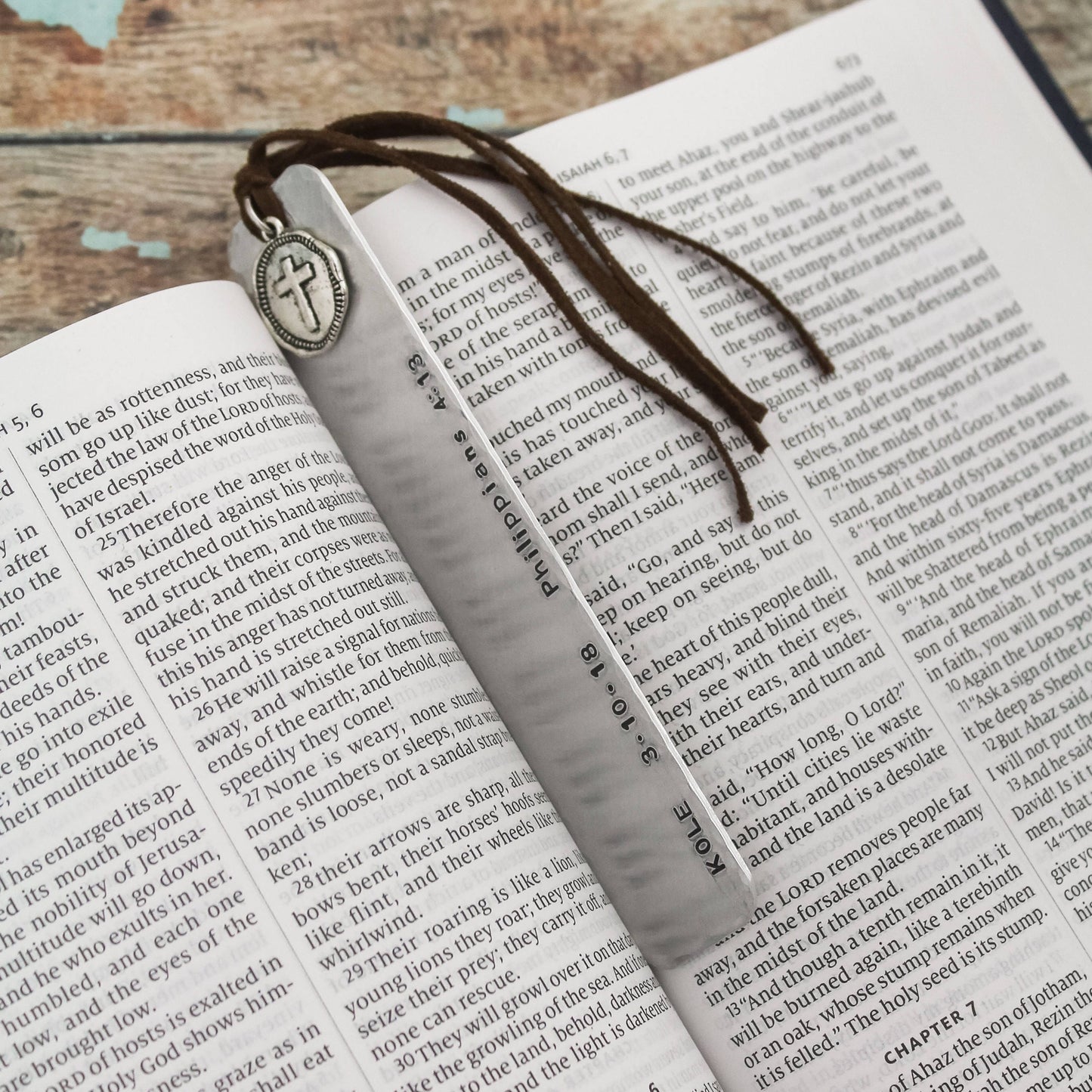 Personalized Confirmation First Communion Bookmark Gift, Custom Cross Bookmark, Faith Bible Bookmark, Personalized Name, Date, and Passage