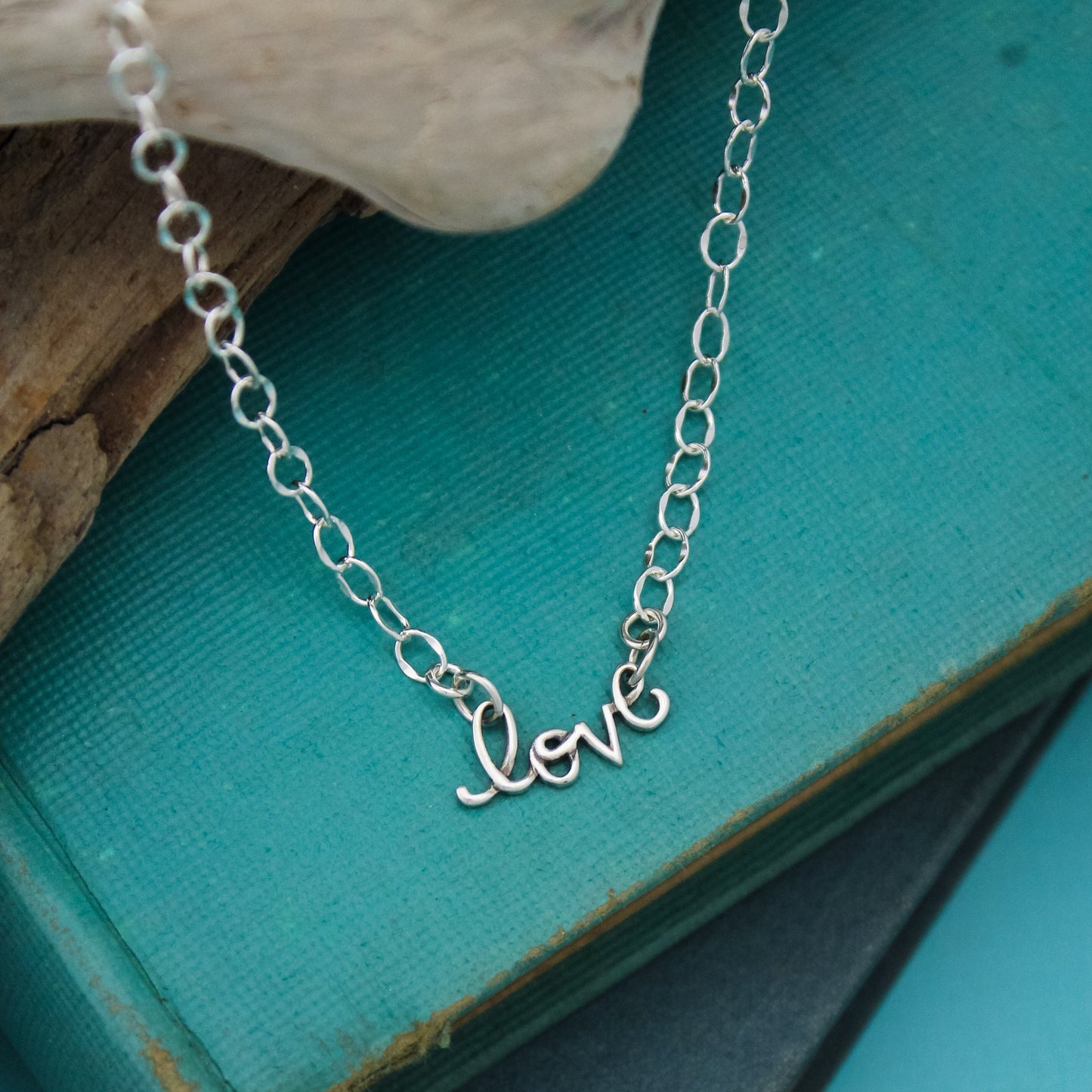 Love Anklet, Anniversary Gift, Love Charm anklet Jewelry, Love Jewelry, Sterling Silver Anklet, Gifts for Her, Summer Cruise Jewelry