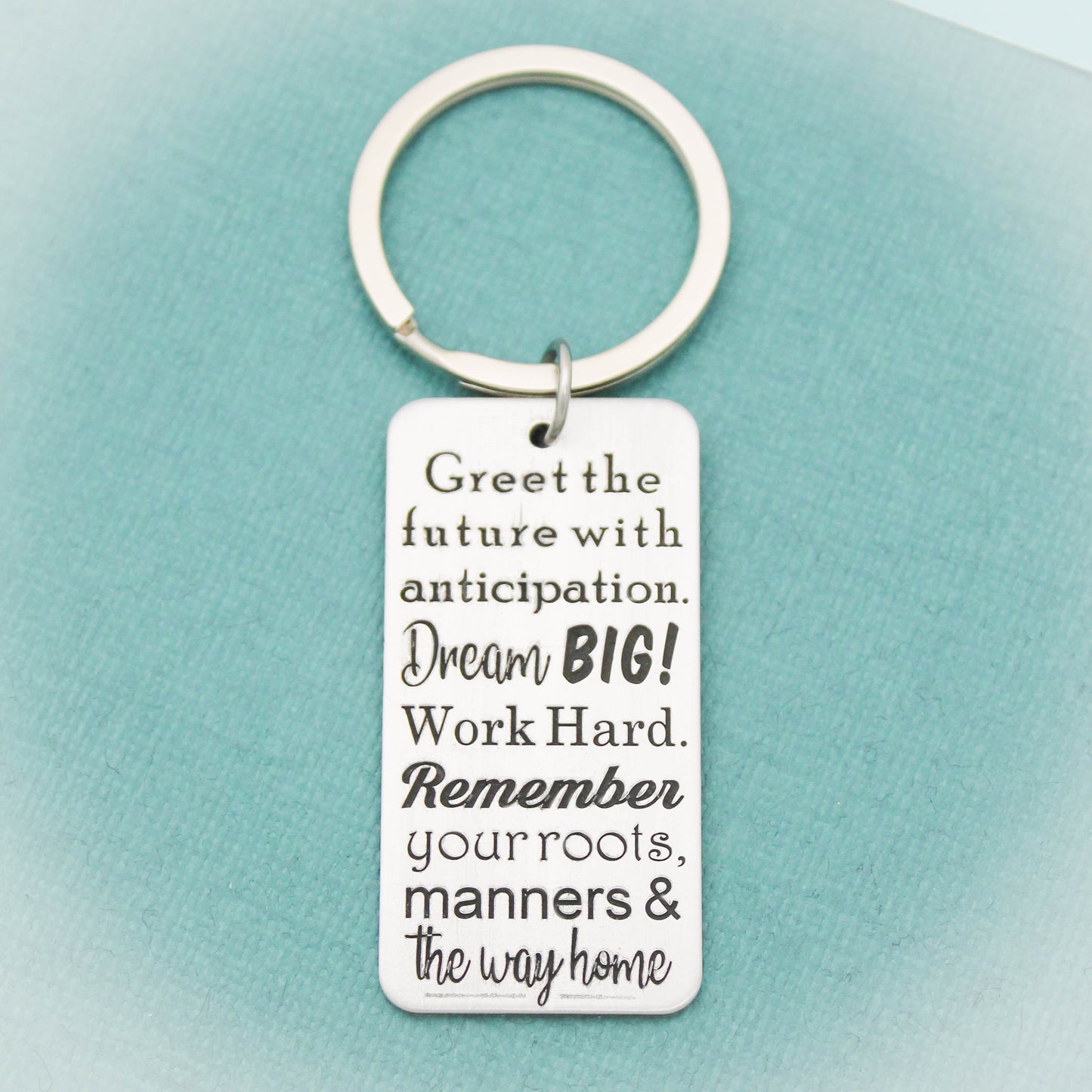 Graduation Keychain, Dream Big Work Hard Keychain Grad Gift, Grad Keychain, Graduation Gifts, Grad Keychain for Him, Graduate Gift for Her