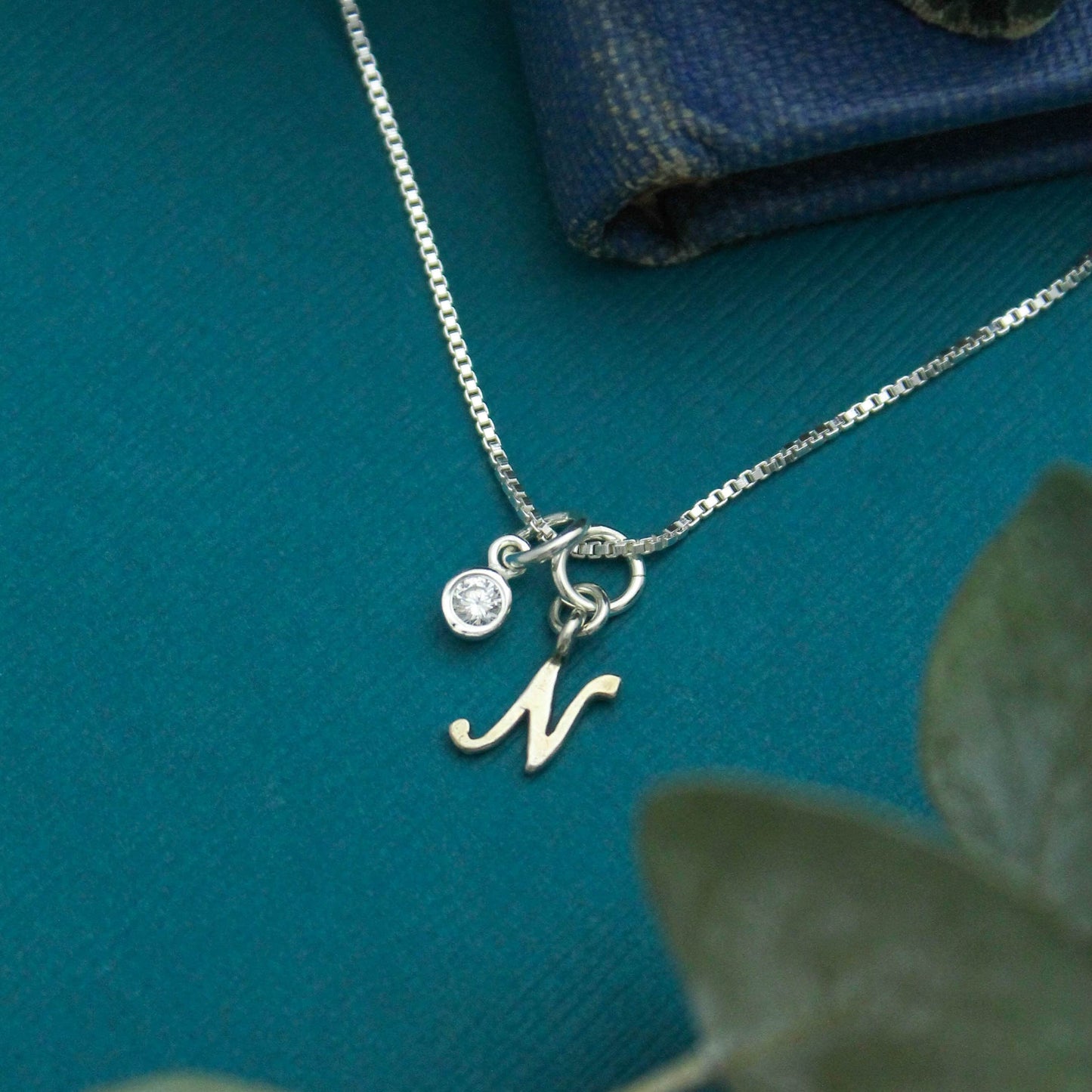 April Birthstone Necklace, Clear Quartz Jewelry, April Birthday Gift, April Birthstone Jewelry, April Quartz Necklace, Sterling Silver