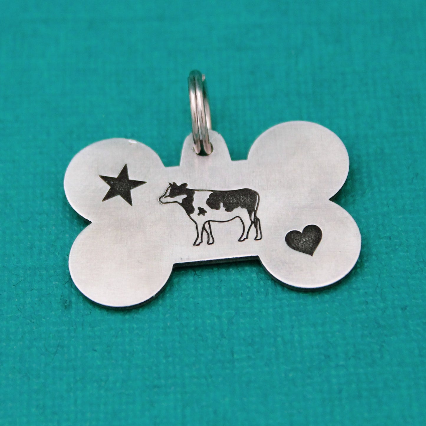 Personalized Pet ID Tag, Custom Dog Identification Collar Tag Charm, Bone Shaped Dog Puppy ID Tag, Cute Custom Engraved Dog Pet Collar Tag