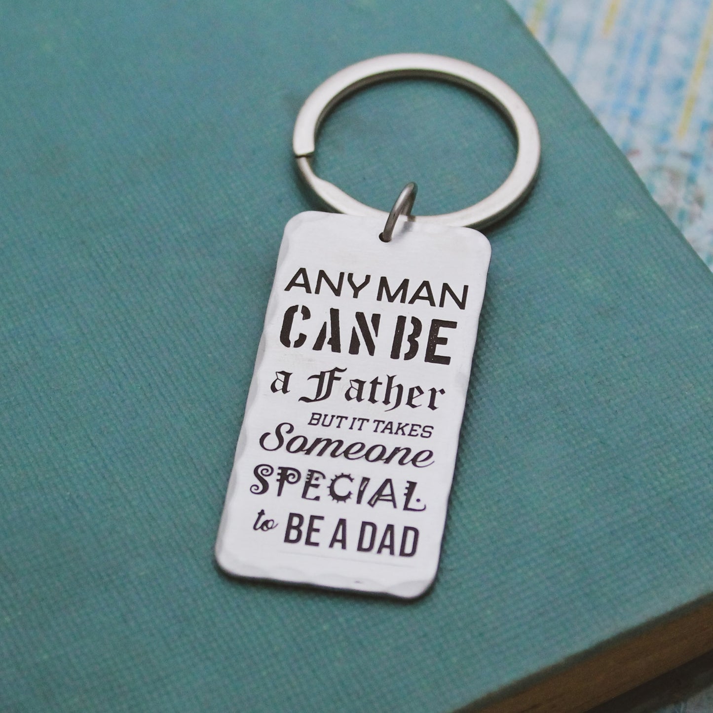 Any Man Can Be a Father But it Takes Someone Special to be a DAD Keychain, Father's Day Gift, Personalized Keychain for Dad, Gift for Dad