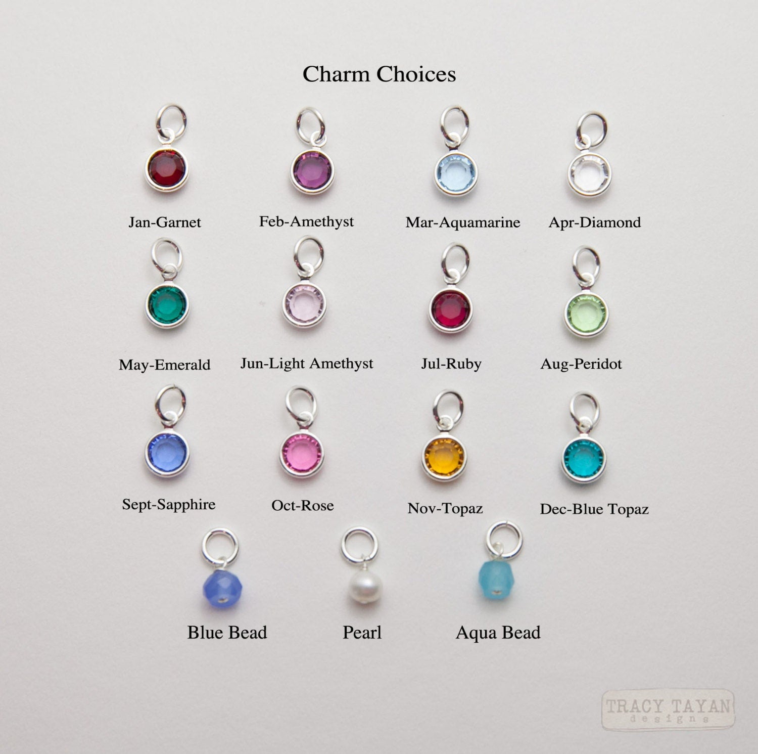 Grandma or Mother Necklace in Sterling Silver Circle of Love Family Personalized with Birthstones Hand Stamped Jewelry