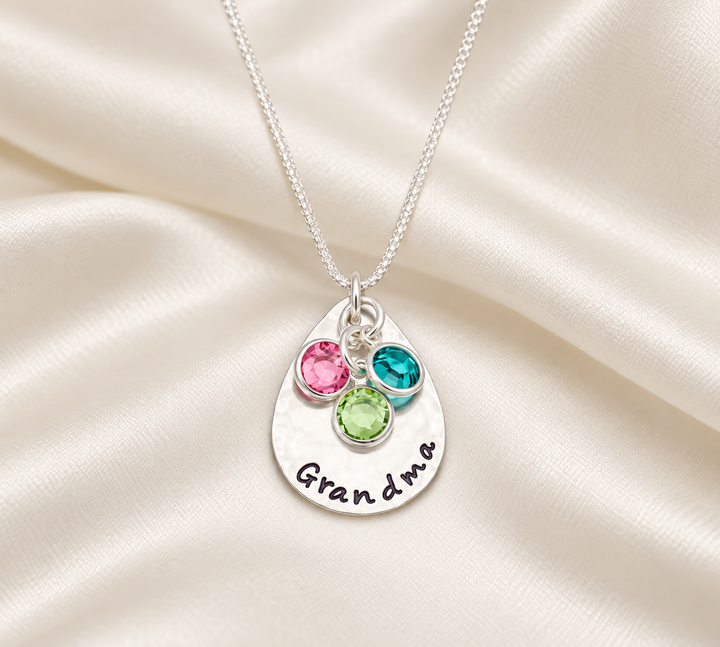 Teardrop Grandmother Necklace