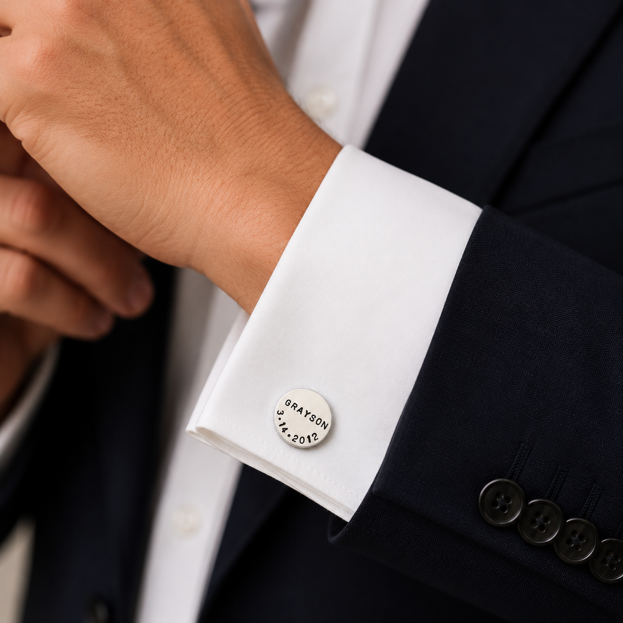 Personalized Men's Cuff Links