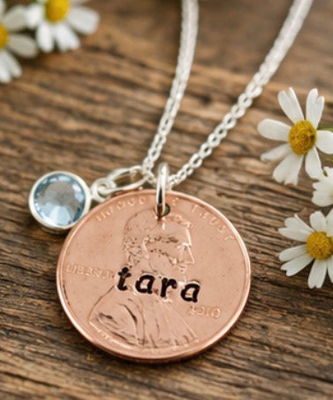 Lucky Penny Charm Necklace
