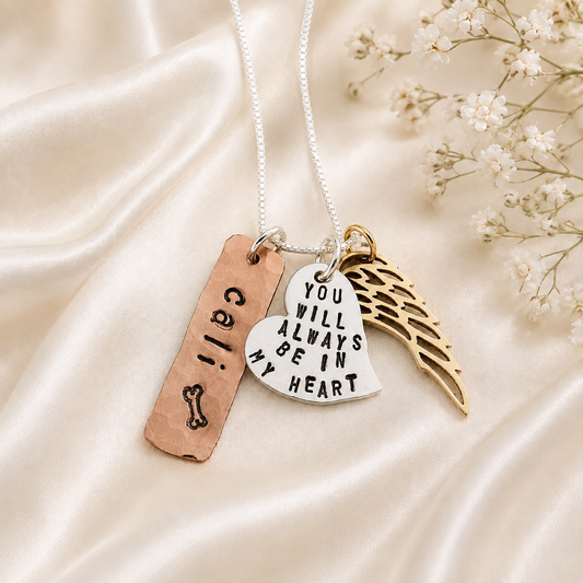 Angel Memorial Remembrance Necklace