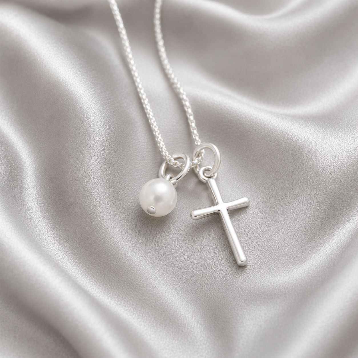 Simple and Sweet Cross Necklace