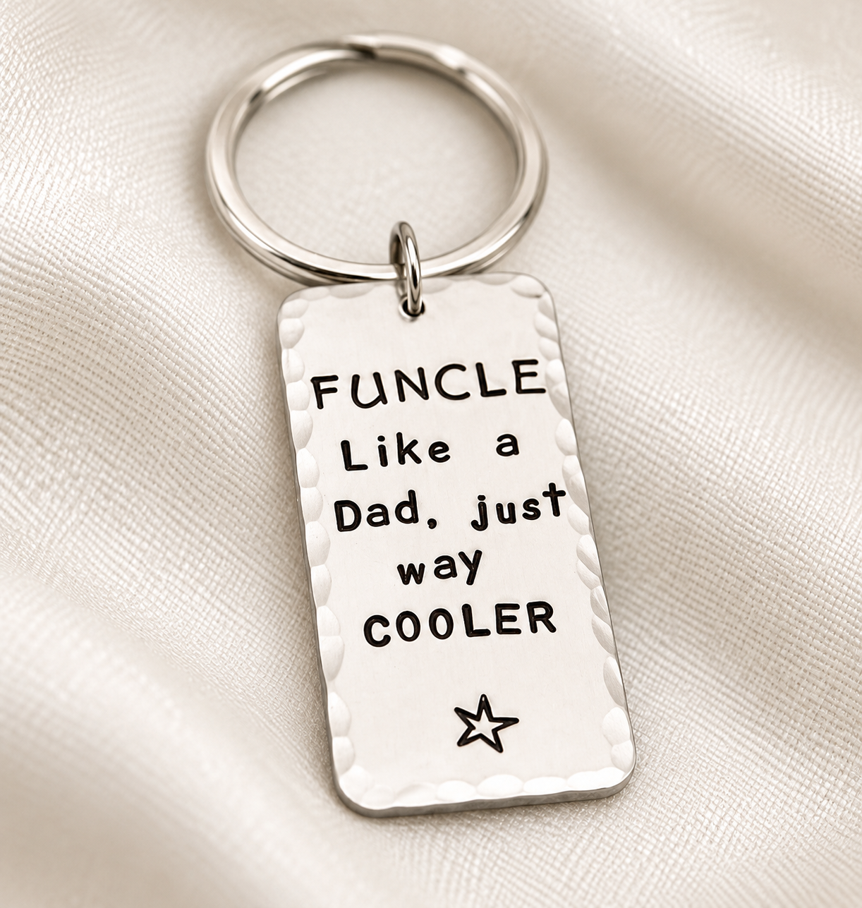 Funcle Uncle Keychain
