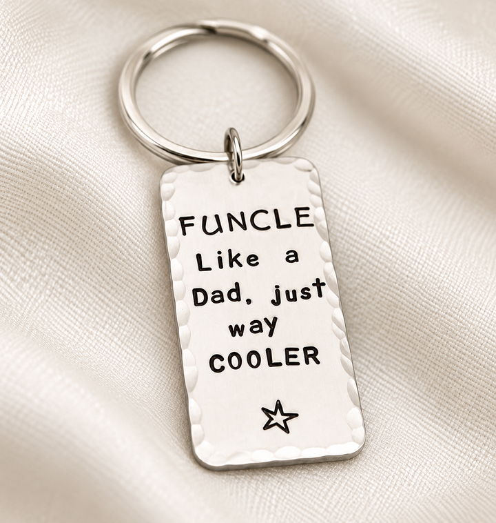 Funcle Uncle Keychain