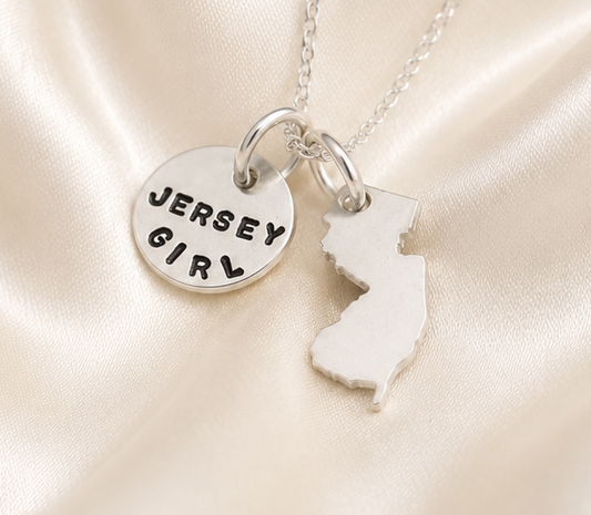 Dainty Jersey Girl Necklace
