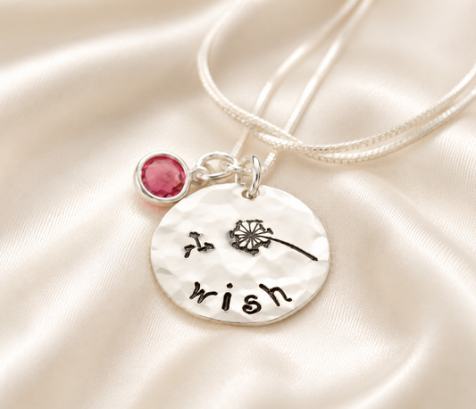 Make a WISH Dandelion Necklace