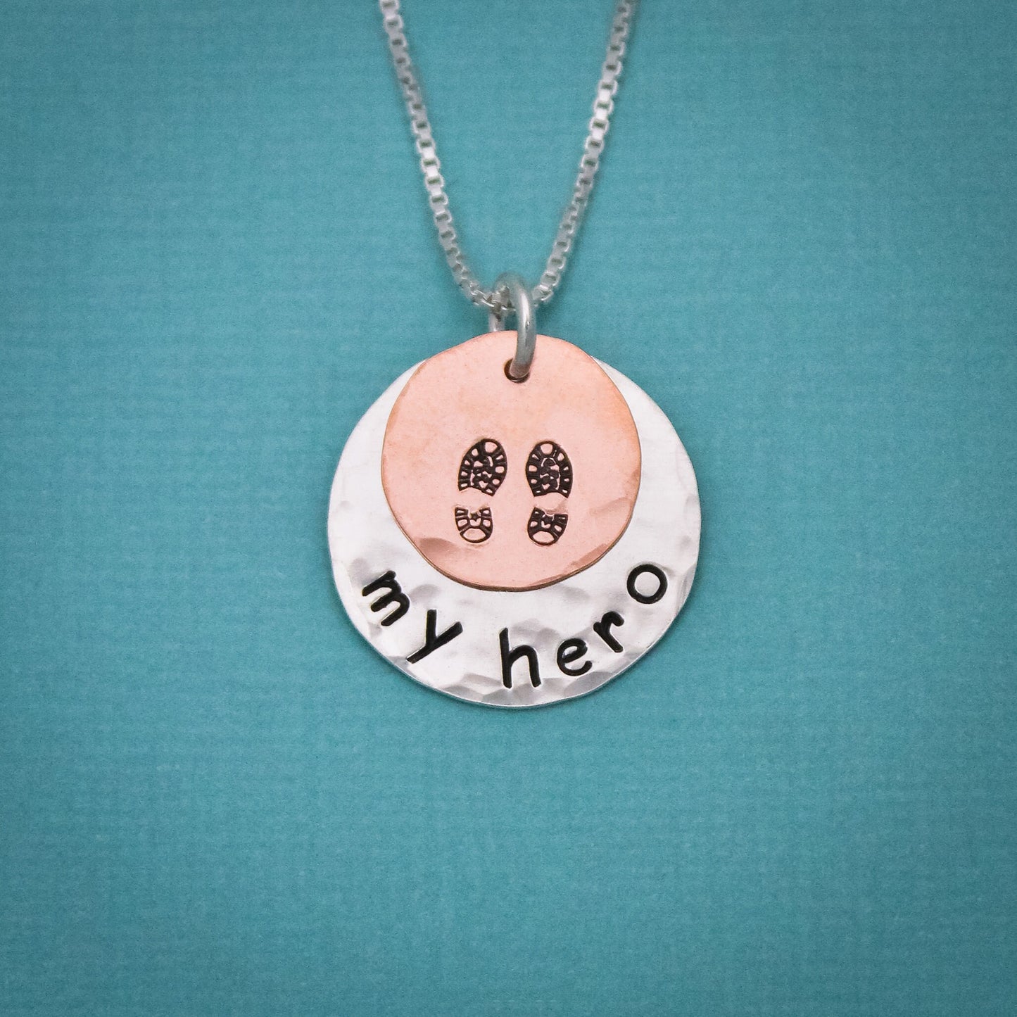 My Hero Necklace, My Hero Military Jewelry, My Hero Jewelry, Military Wife Necklace, Personalize Military Necklace, Military Mom Gift