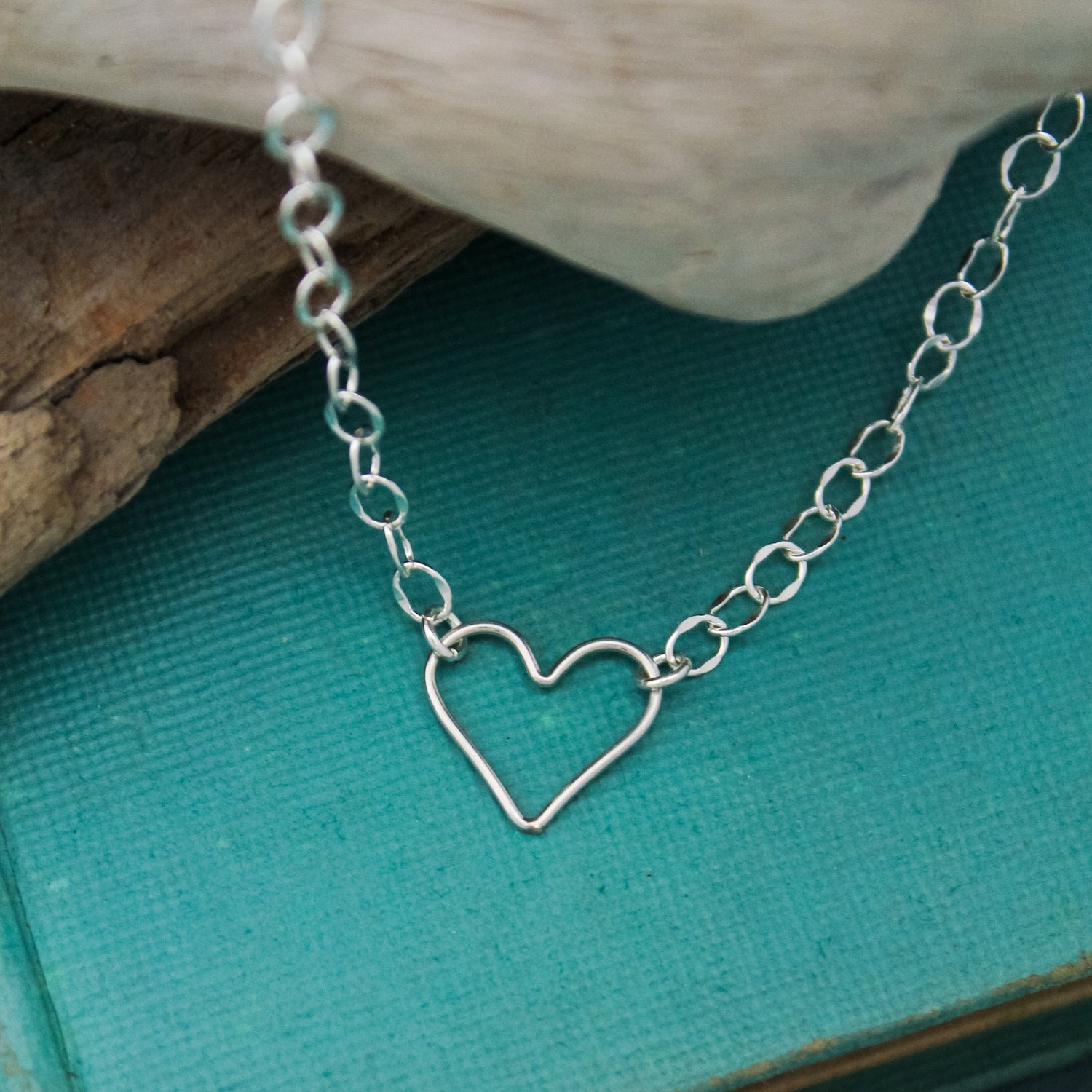 Heart Anklet, Birthday Gift, Summer Jewelry, Love Heart Jewelry, Sterling Silver Anklet, Gifts for Her, Summer Cruise Jewelry
