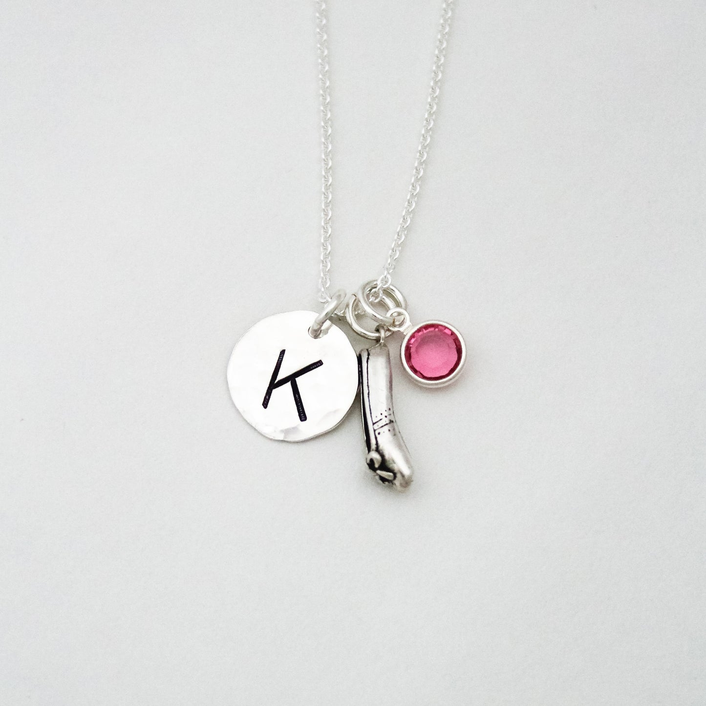 Dancer Charm Necklace, Dance Necklace, Dance Gift, Dancer Gift, Dance Recital Gift, Tap, Irish, Hula Dance, Ballet, Personalized Jewelry