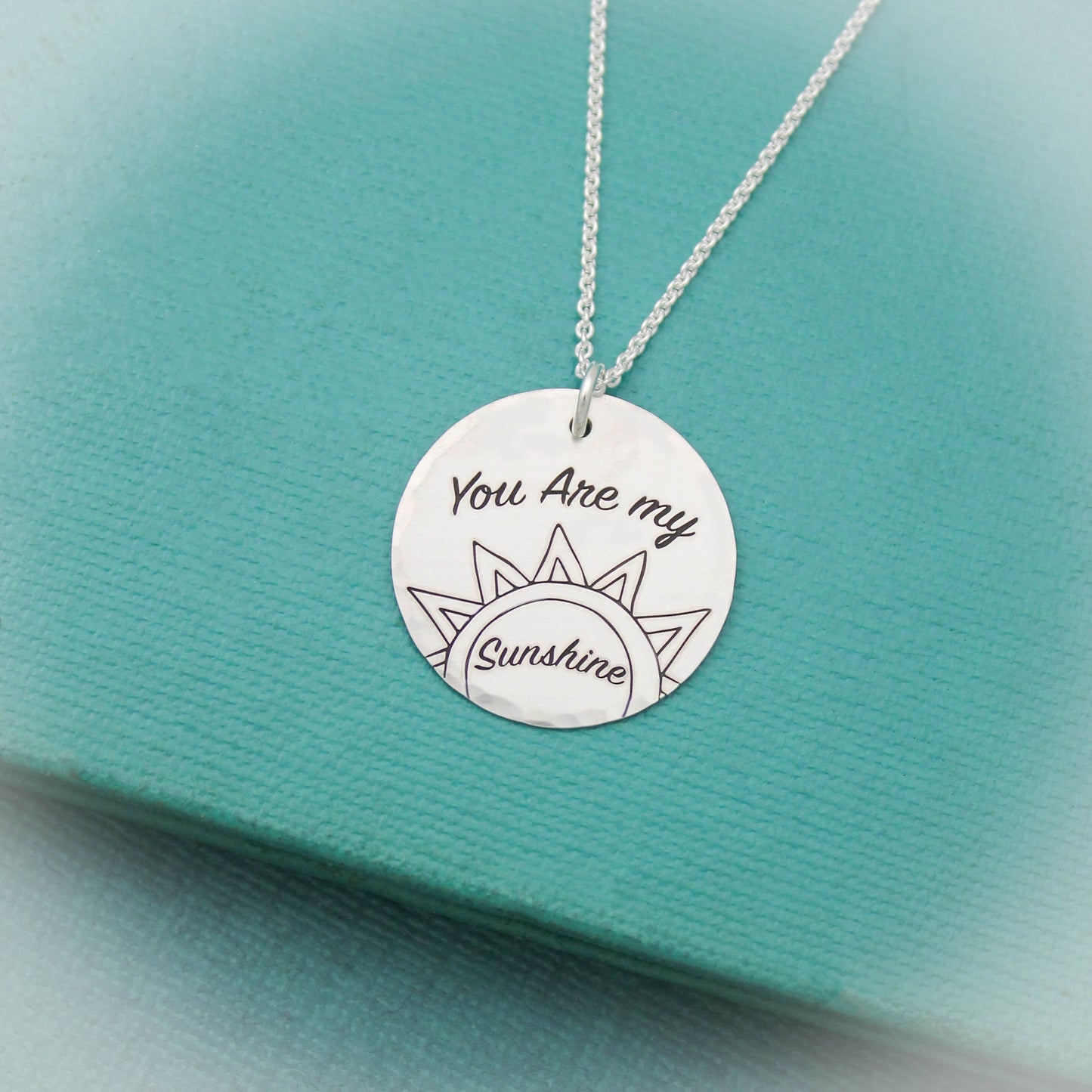 You Are My Sunshine Necklace, Sun Jewelry, Sunshine Necklace, Mother Necklace, Grandmother Necklace, Gifts for Her, Personalized Jewelry