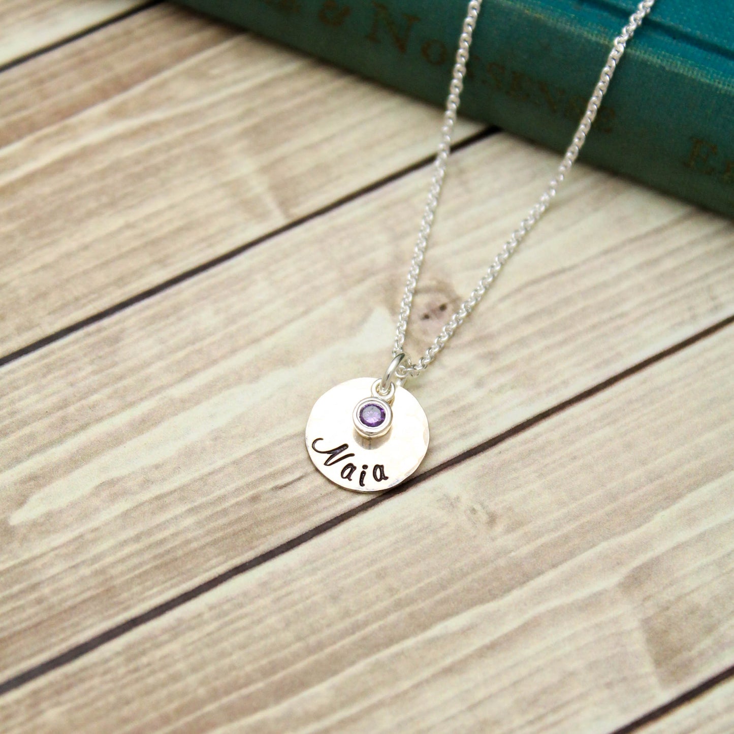 February Birthstone Necklace, Amethyst Jewelry, February Birthday Gift, February Birthstone Jewelry, February Necklace, Sterling Silver