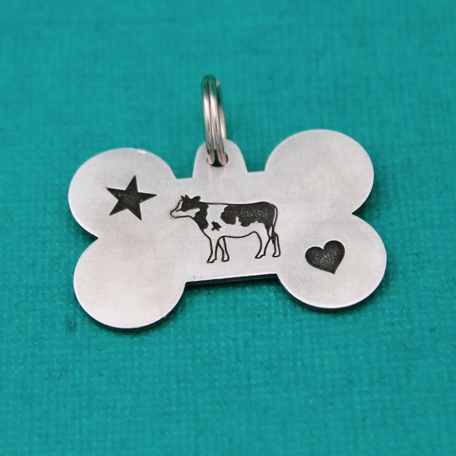 Personalized Pet ID Tag, Custom Dog Identification Collar Tag Charm, Bone Shaped Dog Puppy ID Tag, Cute Custom Engraved Dog Pet Collar Tag