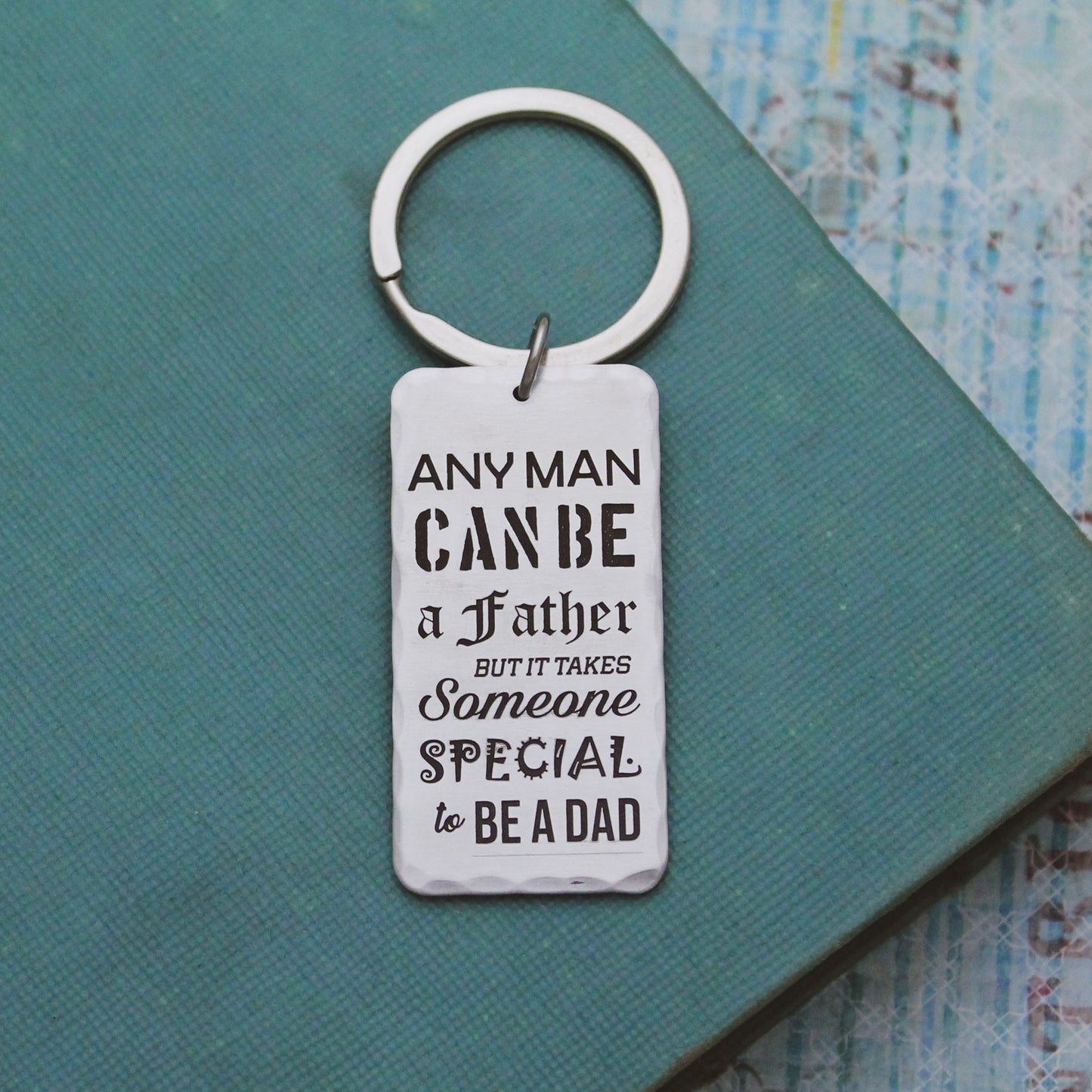 Any Man Can Be a Father But it Takes Someone Special to be a DAD Keychain, Father's Day Gift, Personalized Keychain for Dad, Gift for Dad
