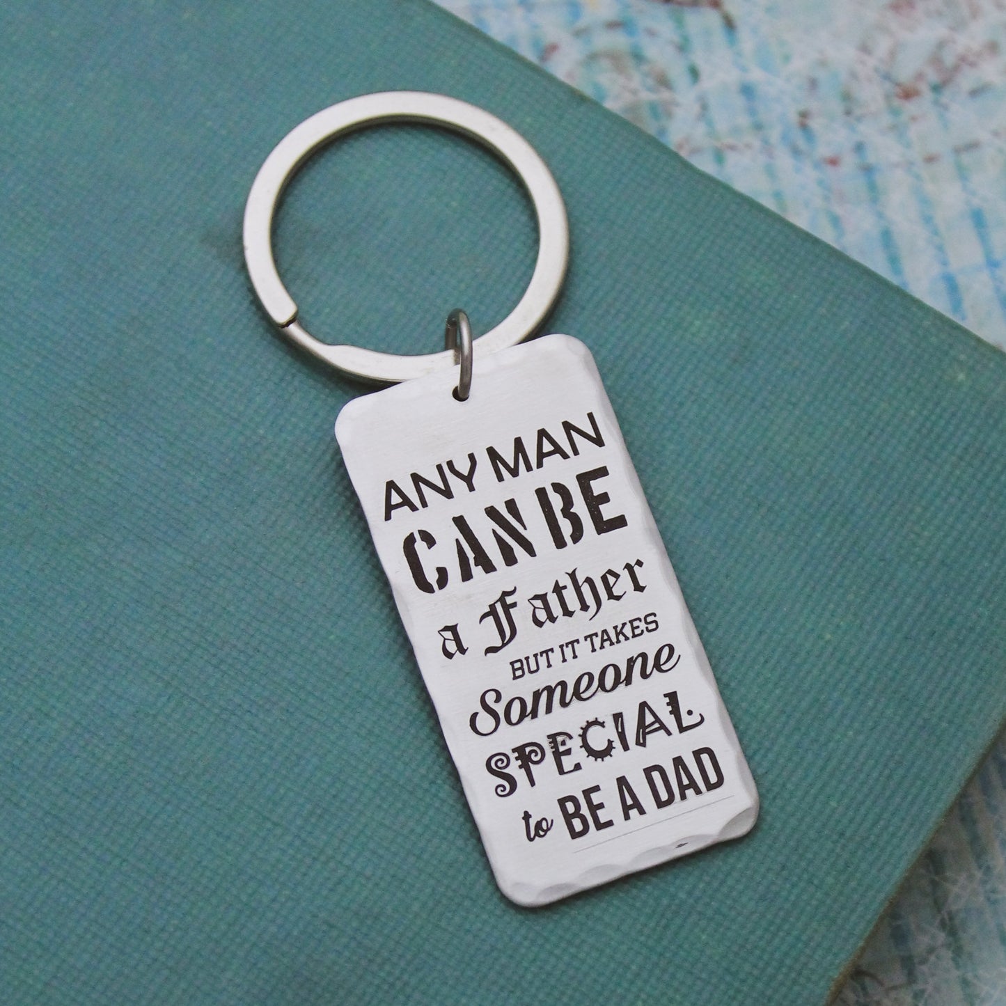 Any Man Can Be a Father But it Takes Someone Special to be a DAD Keychain, Father's Day Gift, Personalized Keychain for Dad, Gift for Dad