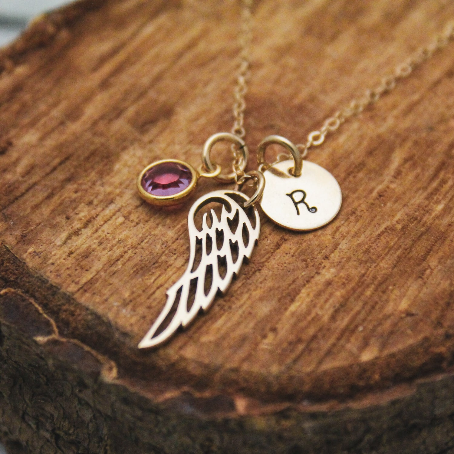 Angel Wing Necklace in Gold – Tracy Tayan Design