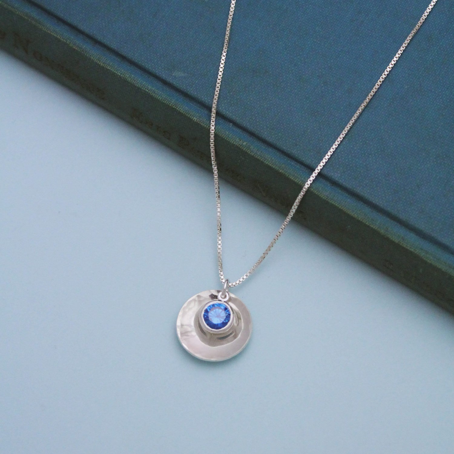 December Birthstone Necklace, Blue Topaz Jewelry, December Birthday Gift, December Birthstone Jewelry, December Necklace, Sterling Silver