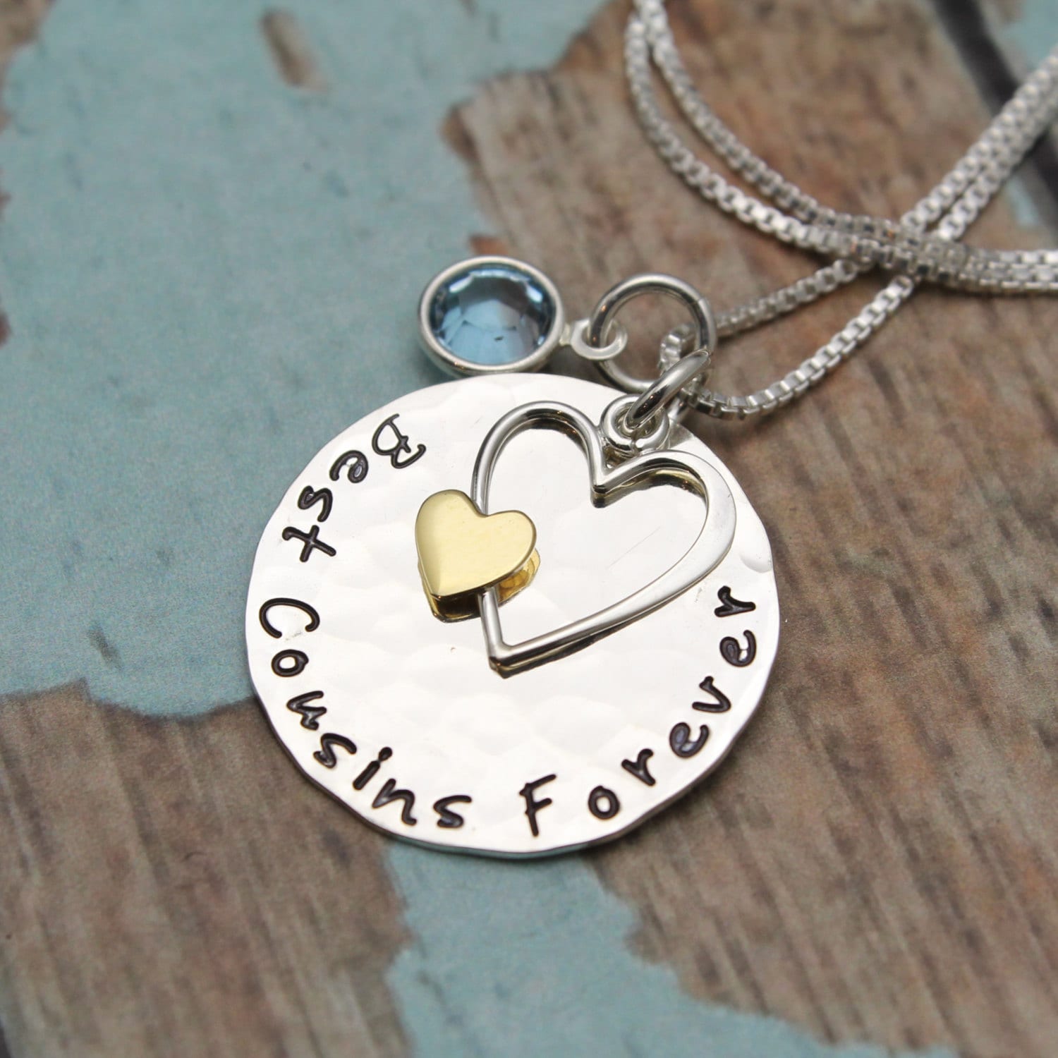 Best Cousins Forever Necklace, Cousins Gift, Cousins Necklace, Cousins Jewelry, Cousin Necklace, Hand Stamped Necklace, Cousin Necklace